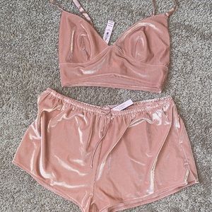 VS cute top and shorts
